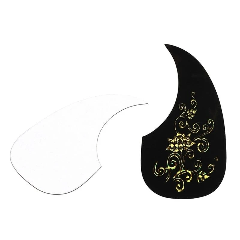 Acoustic Guitar Pickguard Scratch Plate Replacement Ahesive Guitar Pick Guard Guitar Accessories Enduring