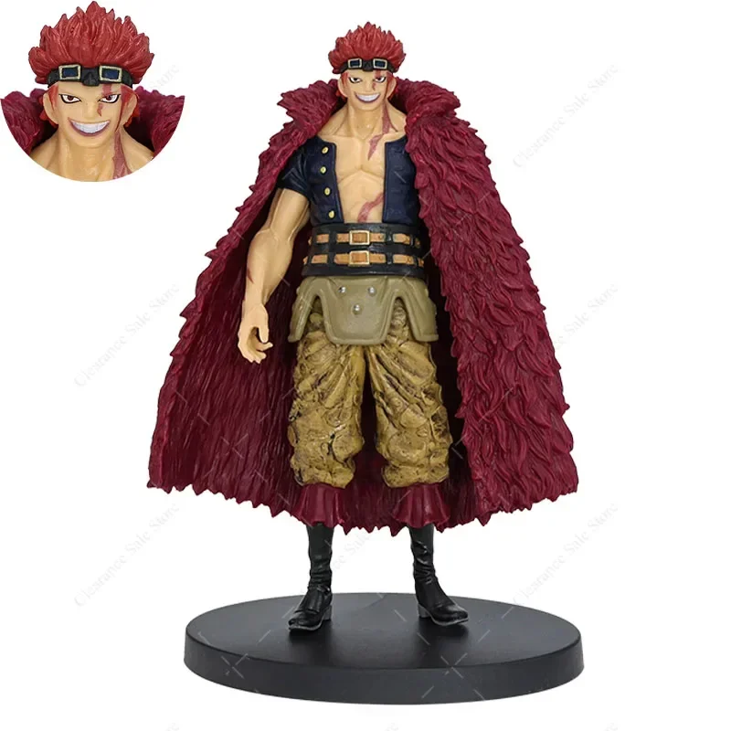 18cm One Piece Figure Eustass Kid Kozuki Oden DXF Wano Country Collection Figurine Toys PVC Action Model Dolls Boys Xmas Gifts