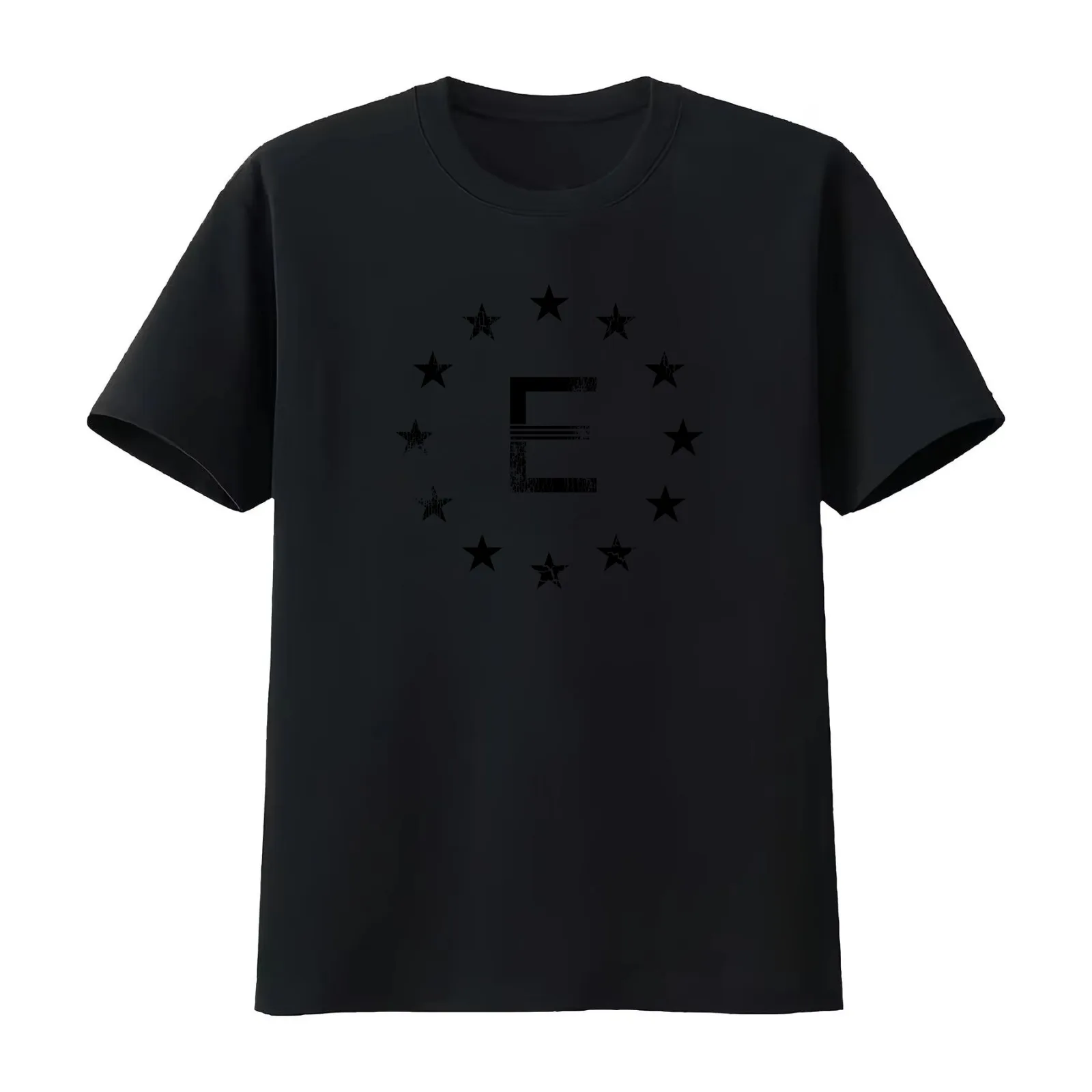Enclave T-Shirt Summer Casual Cotton Tee Oversized Streetwear Tops Vintage Graphic Print Loose Fit Short Sleeve 100% Cotton