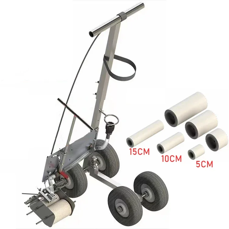 New Small Paint Marking Car Parking Space Basketball Court Runway Marking Paint Warehouse Workshop Marking Machine