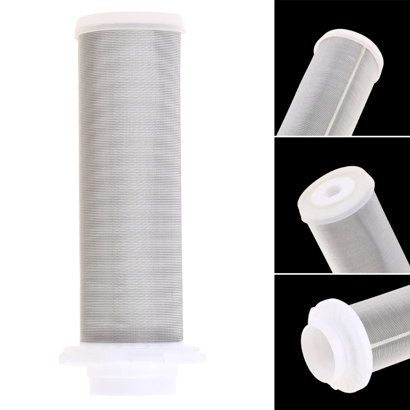 Stainless Steel Wire Mesh Filter Cartridge Micron Water Purifier Pre-filter Can Fill Polyphosphate For Scale Drop Shipping