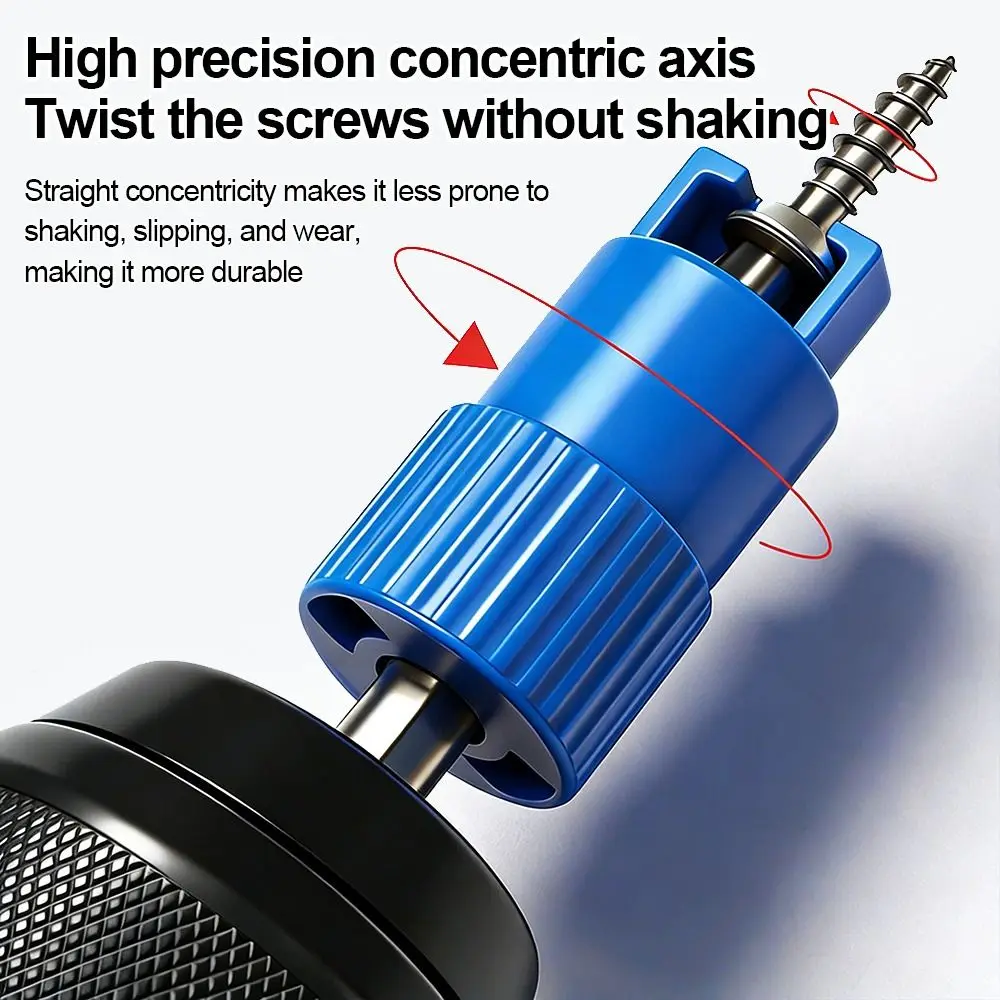 

High Precision Tool Spring Positioning Screwdriver Bit Anti-Drop Safe Bit Holder Durable Stable Screw Driver Construction Work