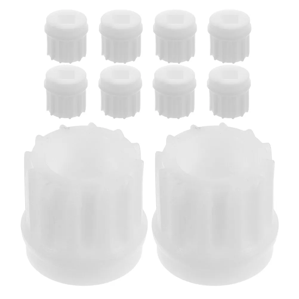 10Pcs Precision Plastic Meat Grinder Gears Replacement Spare Parts for Meat Mincing Grinding and Sausage Stuffing Efficient