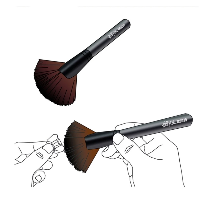 Dust Brush Soft Bristle Detailing Brush For Model Enthusiasts Effective On Tight Space And Delicate Surfaces