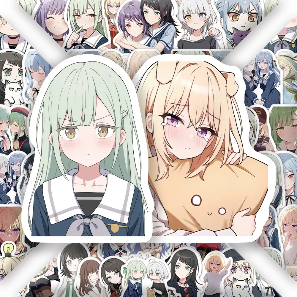

10/30/60PCS Comic AveMjica Funny Cute Graffiti Stickers Anime DIY Scooter Guitar Glasses Case Bicycle Helmet Decorative Stickers