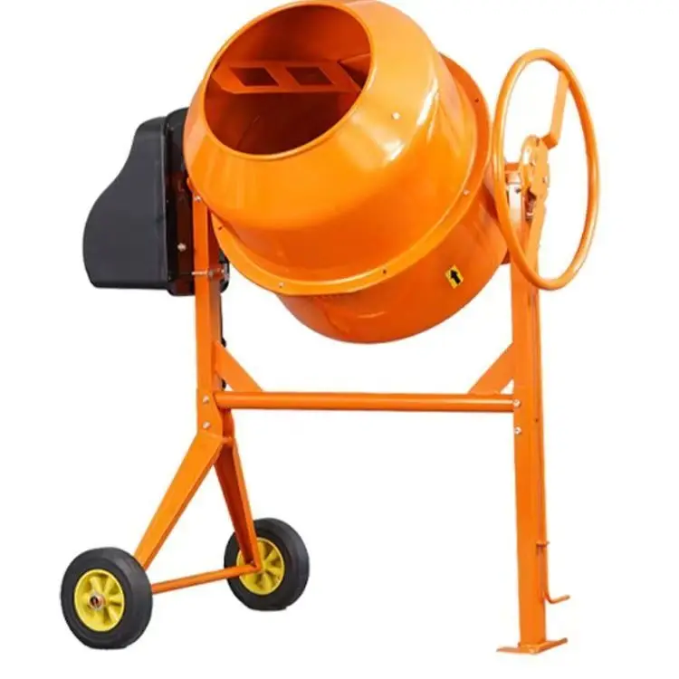 Multifunctional 70-240 Liter Mini Portable Electric Feed Mixing Machine Dry & Wet Capacity  Cement Mixer Blender