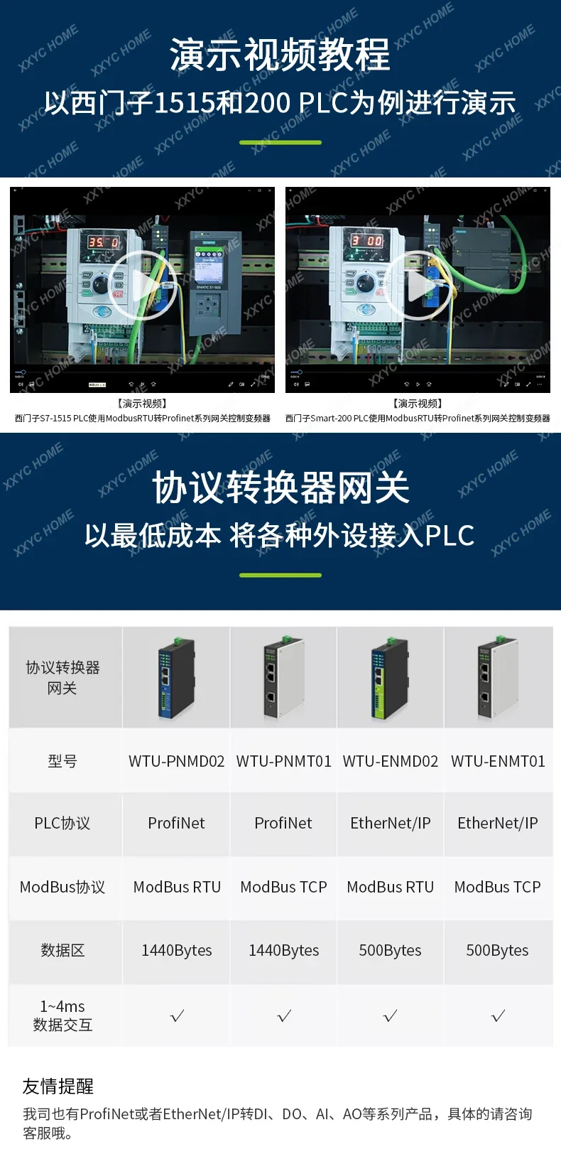 Modulo di conversione protocollo PN gateway Profinet to Modbus485RTU Lettura e scrittura veloce senza programmazione