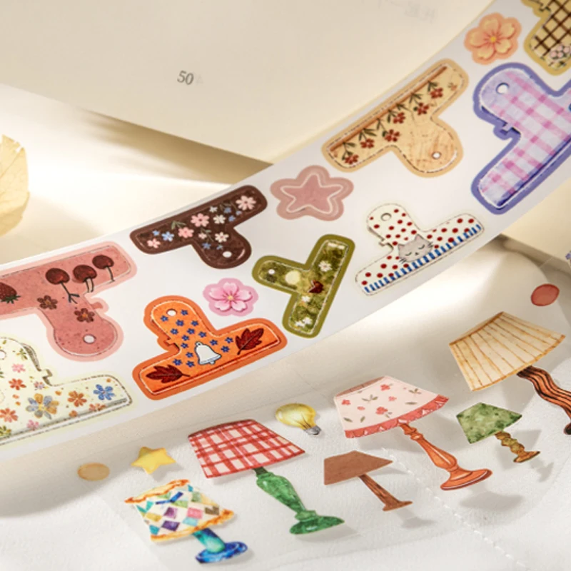 Mr.Paper Kwai Small Item Series Original Die Cutting Tape Cute Lines Japanese Painting Tape Home Handbooks Decoration Gifts image 4