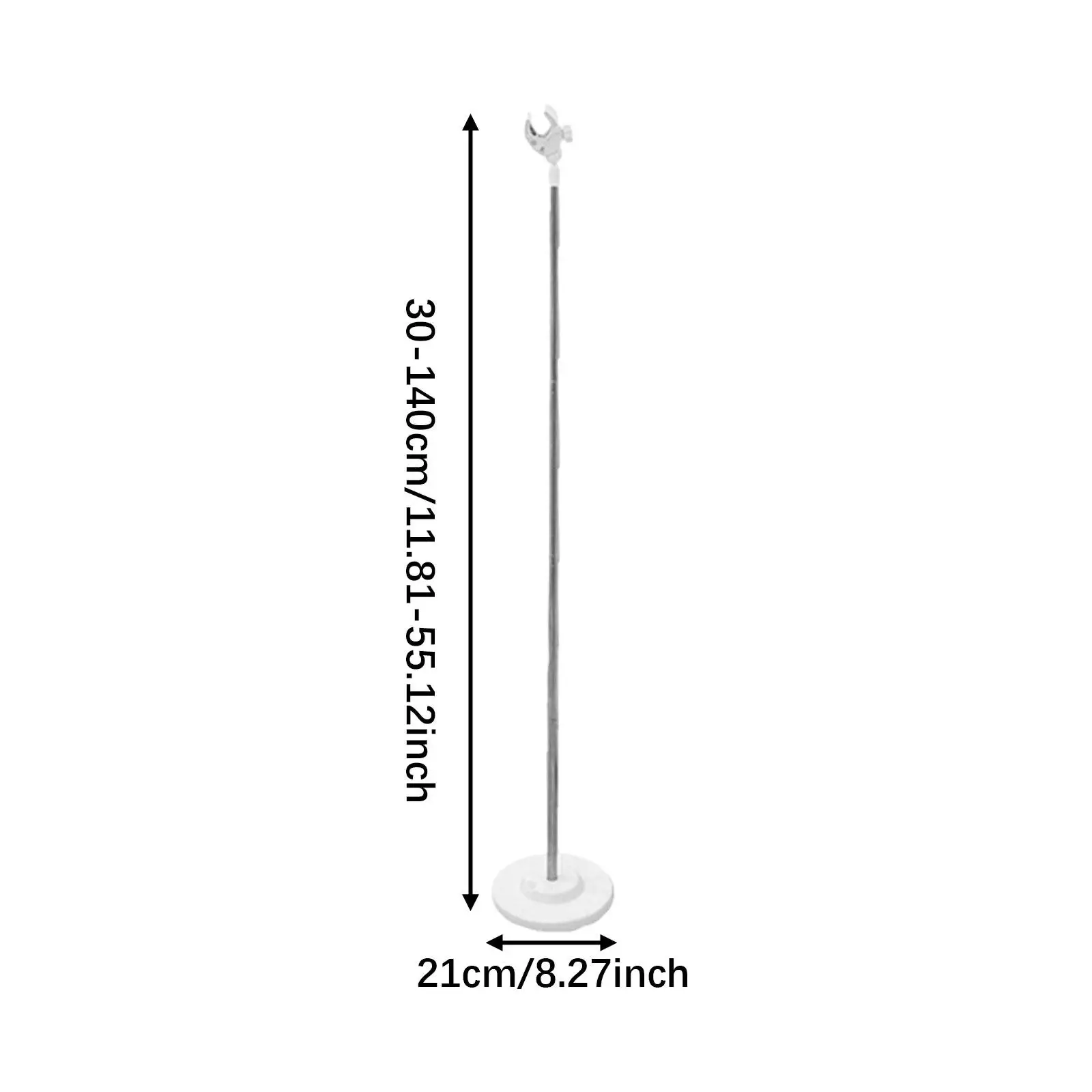 Hair Dryer Holder Stand Adjustable Height Angle for Household Groomer Tool