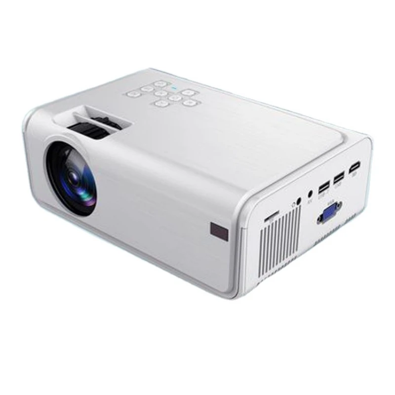 115,00LM LED Lamp  Native 1080P Video Projector for Home Theater With Optional Mobile Projector Support