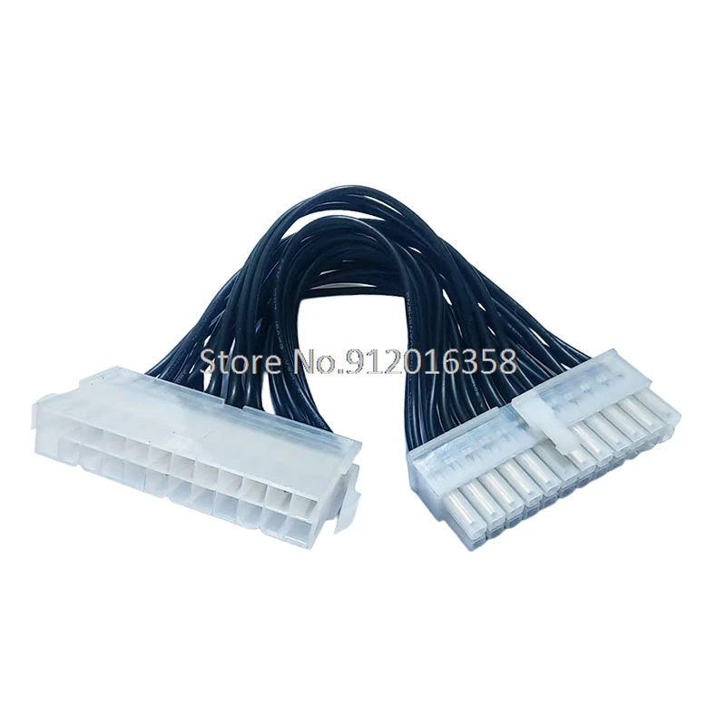 ATX motherboard 24pin 24 Pin PSU Power Supply Extension Cable power 30cm 24 pin Power Supply Cable Assembly Wire Harness