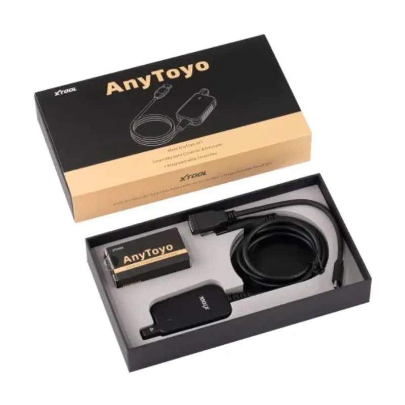 أحدث XTOOL AnyToyo SK1 لـ T-o-y-o-t-a 8A/4A رمز دبوس برمجة المفاتيح الذكية يعمل مع X100 PAD2 X100 PAD3 A80 KC501