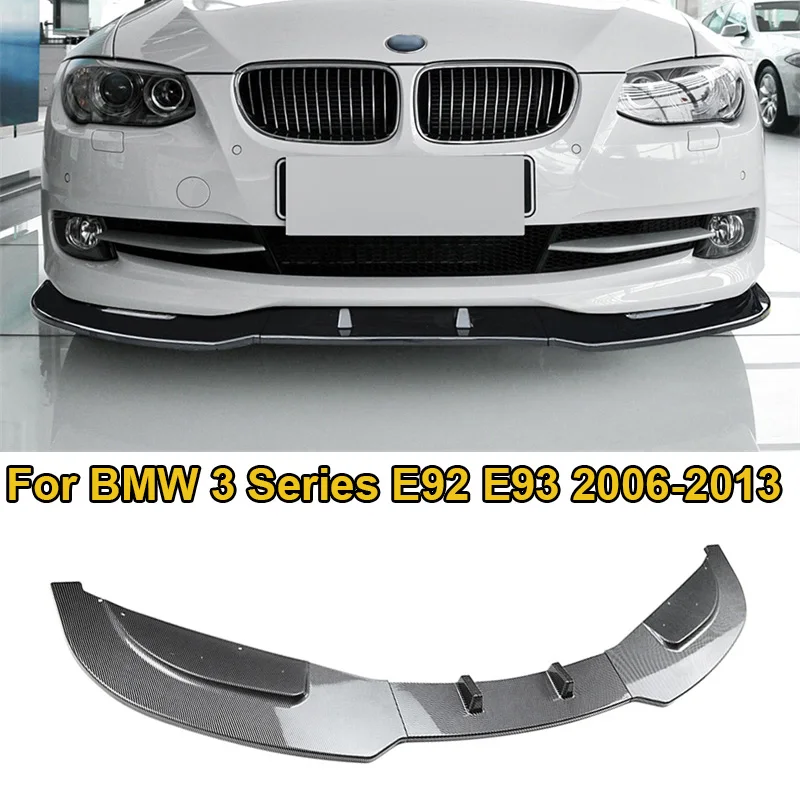 

Gloss For BMW 3 Series E92 E93 2006-2013 Lower Front Bumper Lip Lower Spoiler Splitter Deflector Body Kit Cover Trim Protect Car