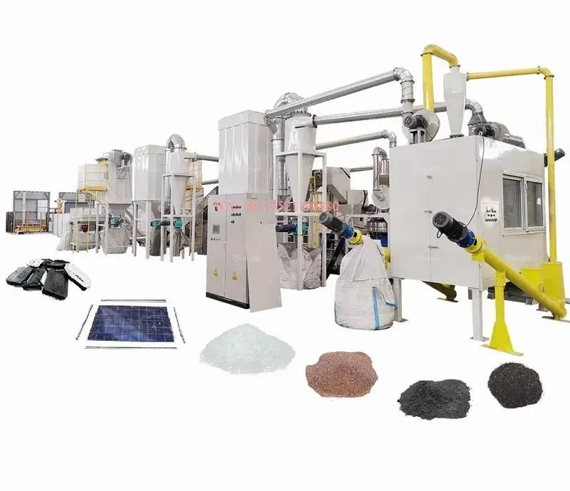 wmwmnu for Photovoltaic Solar Panels System New Energy Recycling Solar Panels Recycle Plant