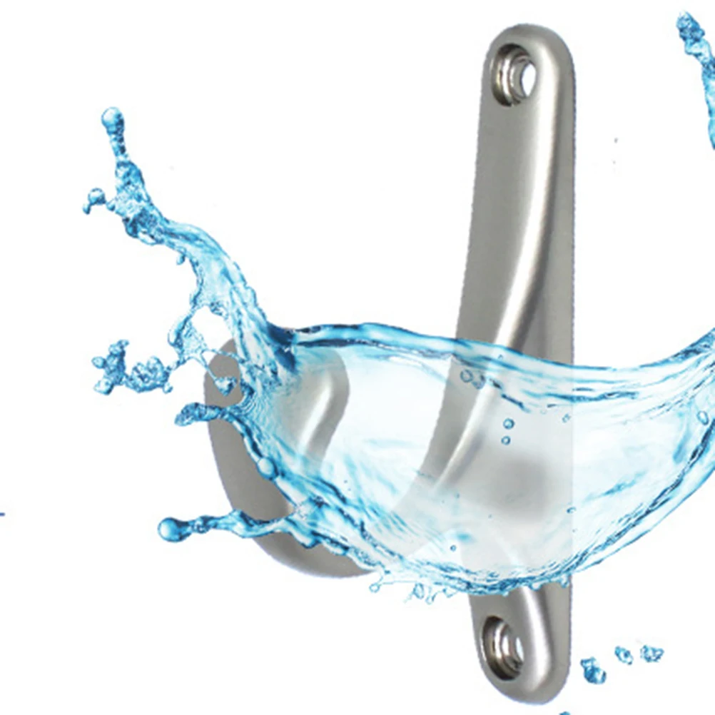 

Настенные крючки из сплава для ванной комнаты, одинарный крючок, прочные устойчивые к ржавчине металлические крючки для одежды, шапок, полотенец, пальто, зонтов