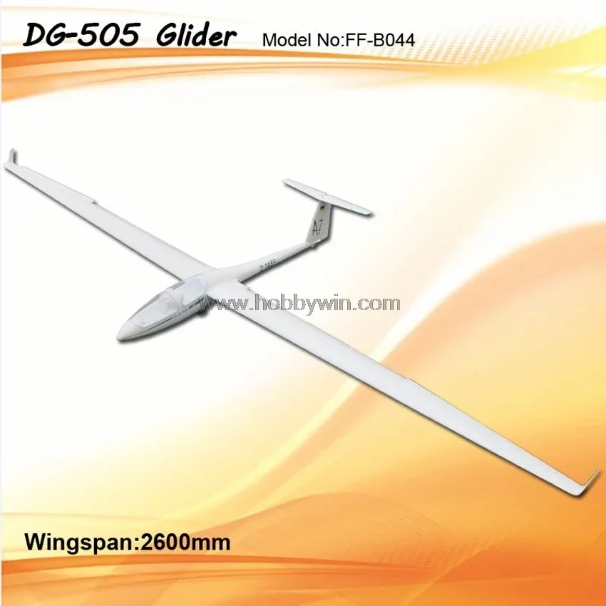 DG-505 Slope Glider 2600mm ARF without electronic parts RC Model Fiberglass Sailplane