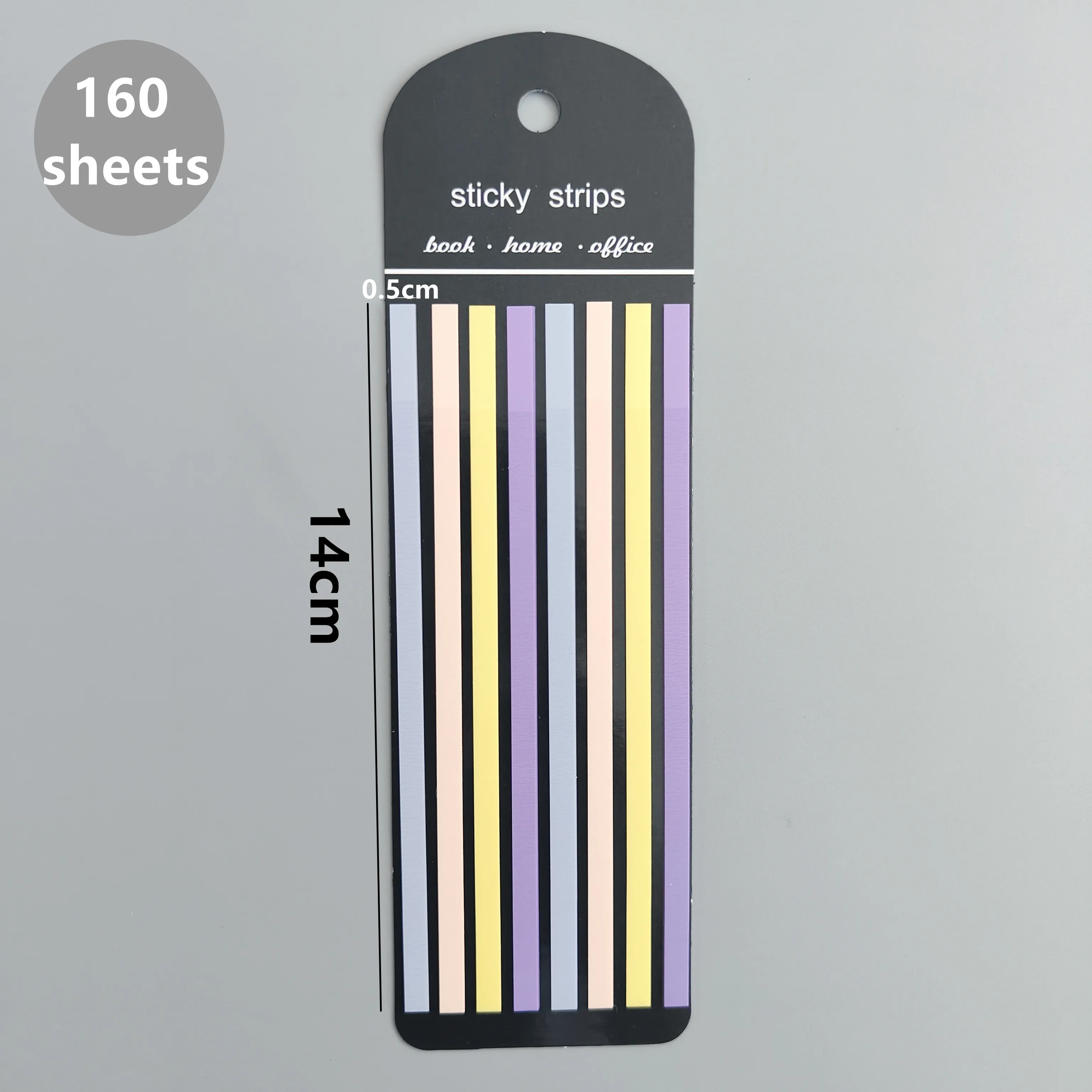 160 Blatt transparente Haft notizen selbst klebende Lese anmerkung für Bücher Notizblock Lesezeichen Notizblock Index Tabs – Detail 9