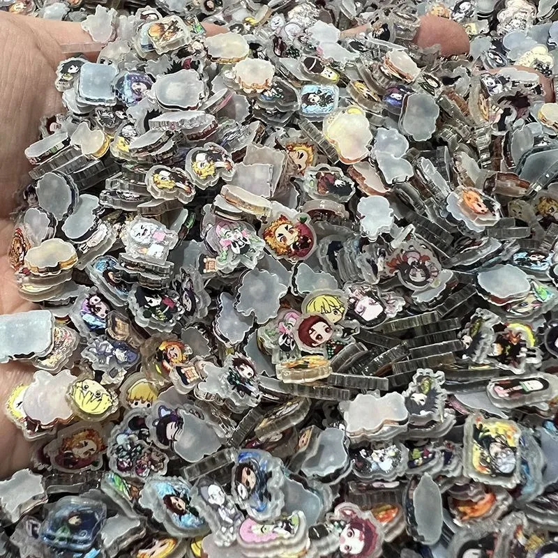 

New Demon Slayer: Kimetsu No Yaiba Acrylic Sheet Akaza Koyuki Anime Peripheral Creativity DIY Phone Case Rocking Fun Accessories