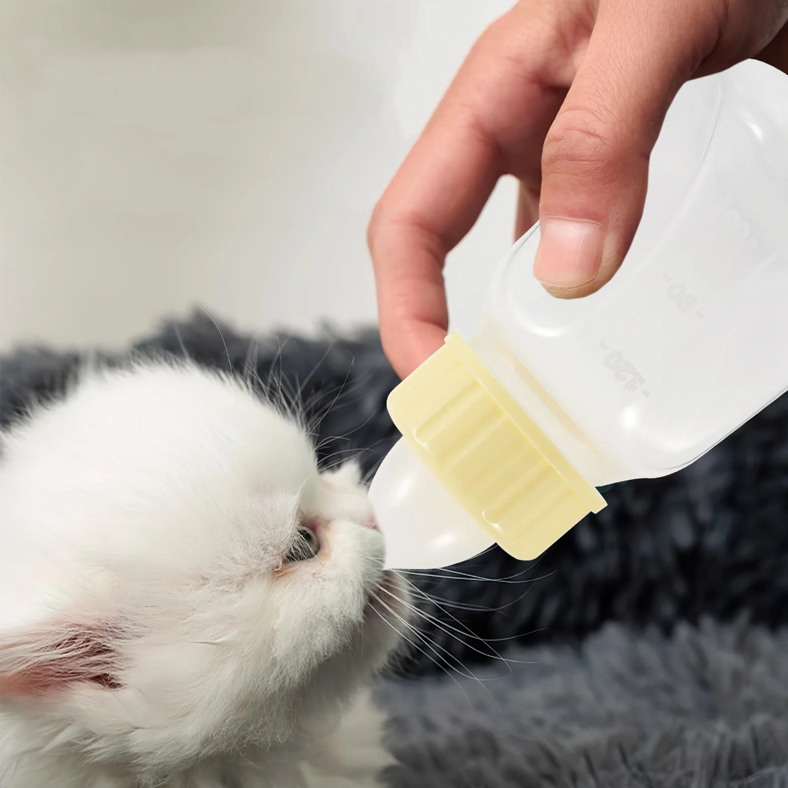 

1Set Pet Nursing Bottle Kit Elastic Compact Design Milk Feeder for Puppies Kittens Newborn Small Pets Pet Pacifier Bottle