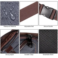 Portable Equestrian Drop Leg Bag High Quality Canvas Nylon Horse Riding Waist Bag Outdoor Equestrian Equipment Large Capacity 5