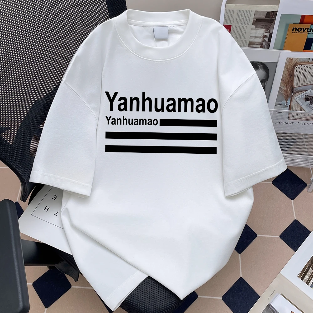 

Мужская футболка American Style Heavyweight Street Fashion из чистого хлопка, с коротким рукавом, круглым вырезом, стандартного кроя, летняя, в стиле Cool Style