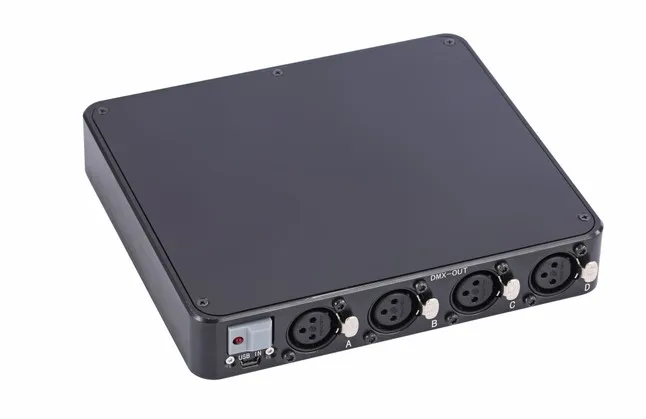 DPU4-2048 Channel  4 DMX Out Artnet Controller Led Screen Display Hot Selling 4 Channels  Amplier Stage Equipment