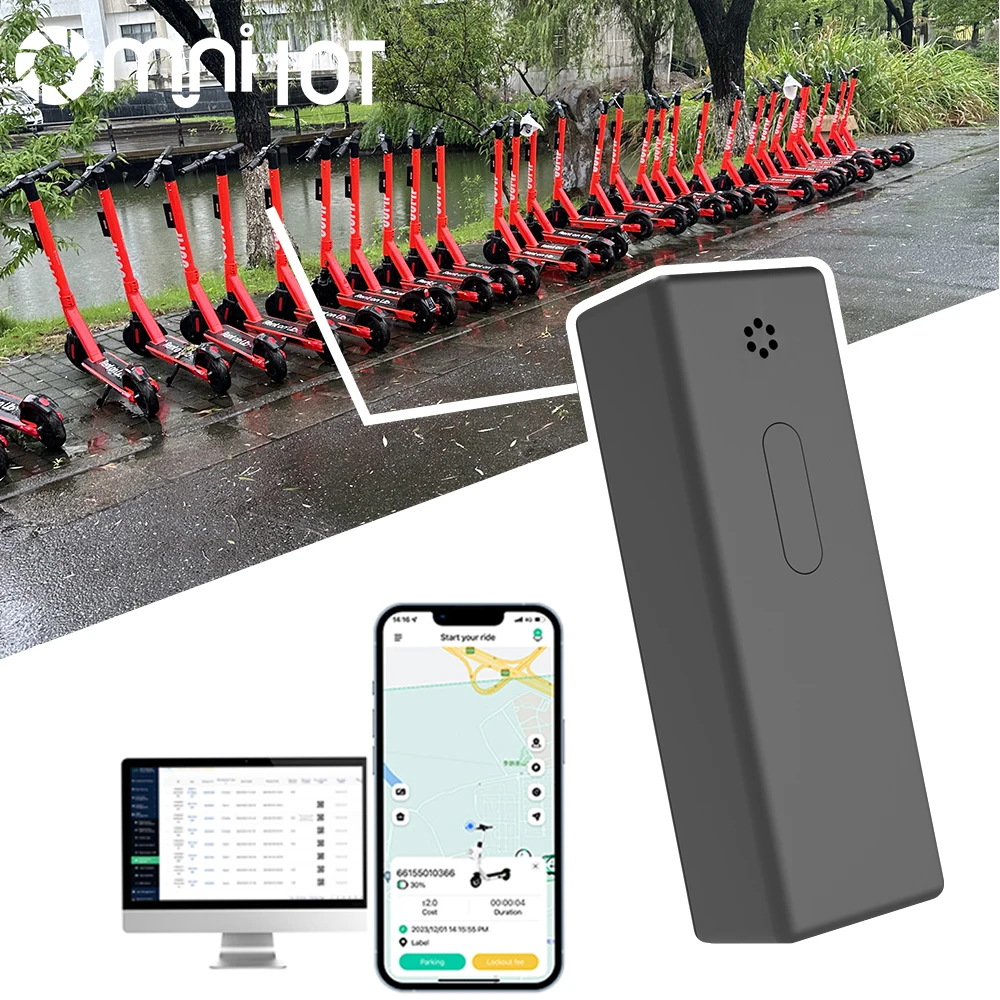 

Изготовленный на заказ водонепроницаемый мощный замок для скутера 4G GPS электрическое использование IOT устройство для скутера