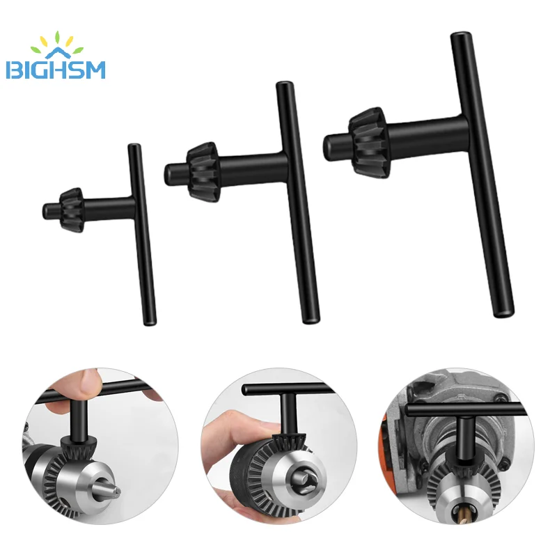 Electric Hand Drill Chuck Wrench Tool 1.5-10mm 1.5-13mm 5-16mm Drill Chuck Keys Lathe Tools Accessories Wholesale