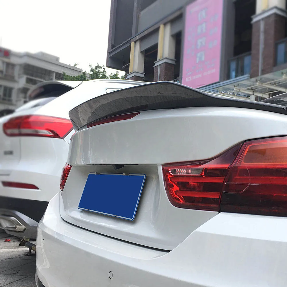 

For 14-19 BMW F33 428i 430i 435i 440i Convertible Carbon F83 M4 Rear Wing Spoiler