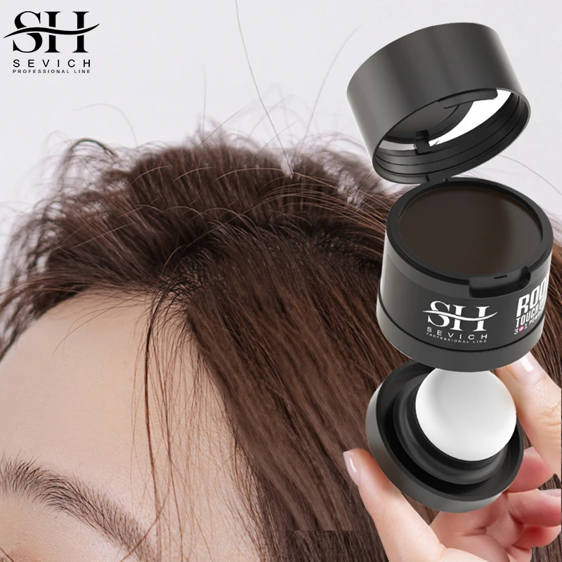 1pc Hair Shadow Powder Waterproof Hair Concealer Coverage Filling Forehead Hairline Replacement Hair Root Cover Hair Line Powder
