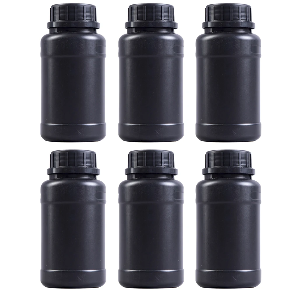 

6 Pcs Plastic Bottle Lightweight Containers Thicken Holders Agrochemical Storage