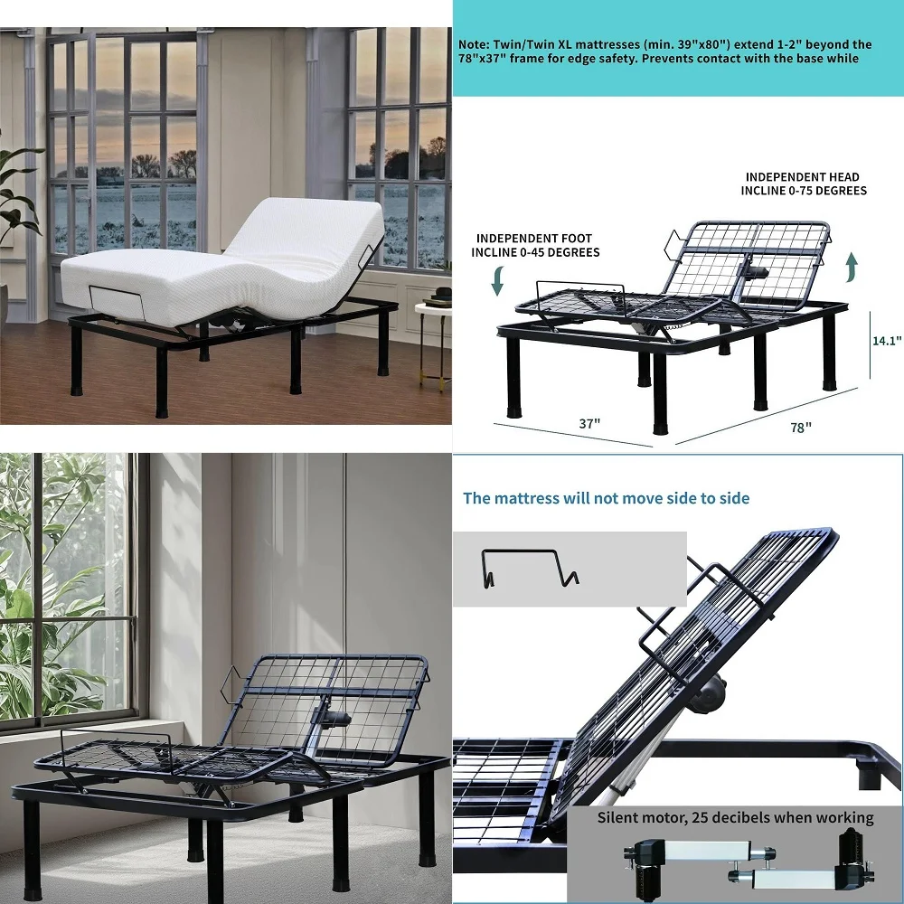 

Mattress, 14 Inch Springs Matress, Bed in a Box, Soft and Breathable, Pressure Relief amp Motion Isolation, Medium Firm Feel