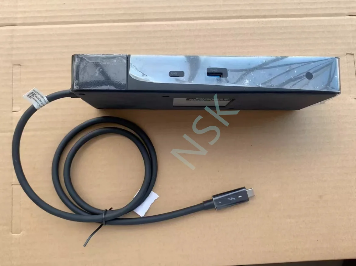 Imagem -04 - Docking Station com Cabo Preto Dell Wd22tb4 Thunderbolt Dock com Fio Usb Tipo-c Alimentação 180w 09nwd6 9nwd6 Original