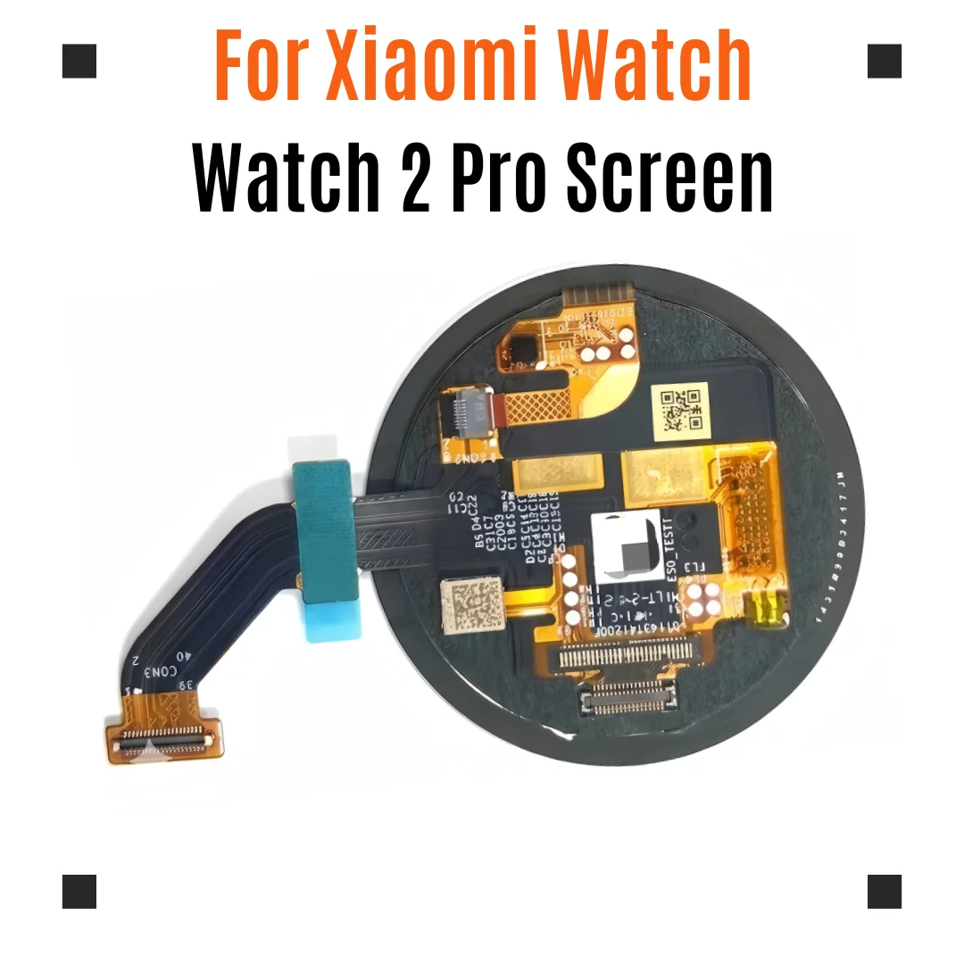 Afbeelding 6: LCD-scherm, touchscreen en digitizer vervanging voor Xiaomi Watch 2 Pro AMOLED volledige set