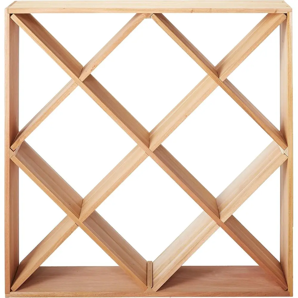 Jumbo Bin 120 Bottle Wine Rack -Natural