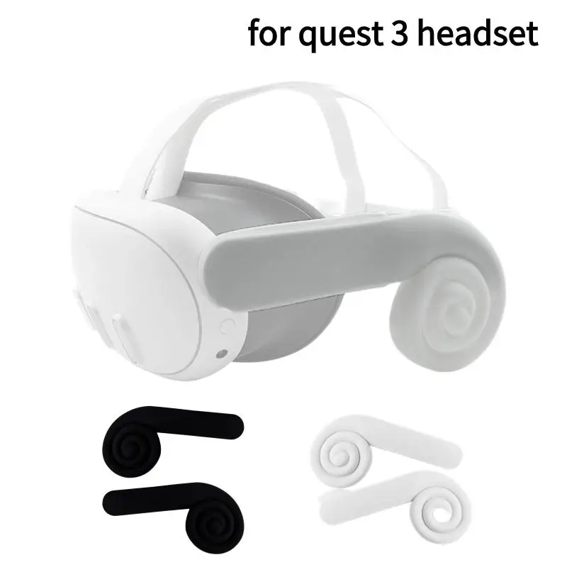 For Meta Quest 3 VR Ear Muffs Noise Reduction VR Earmuffs Sound Collection Noise-canceling Headphones Collecting Earmuffs