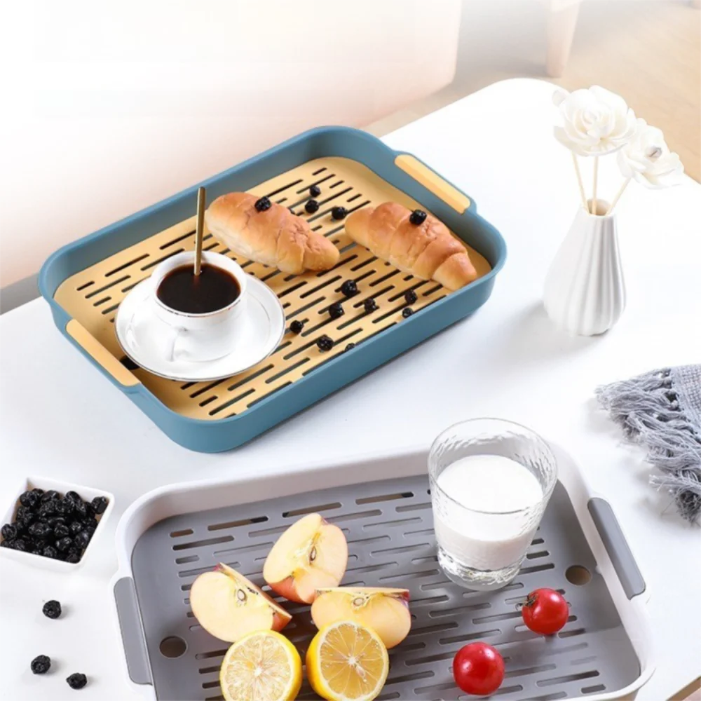 

Пластиковый сливной поддон, прямоугольный съемный поднос для чая, тарелка, товары для домашних животных, ящик для туалета для кроликов, маленький поднос для туалета для домашних животных