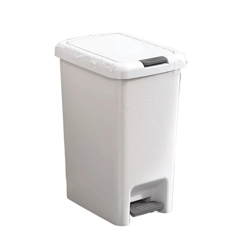 Kitchen sorting trash can Household dry and wet separation bucket Large capacity integrated deodorant food waste trash can with