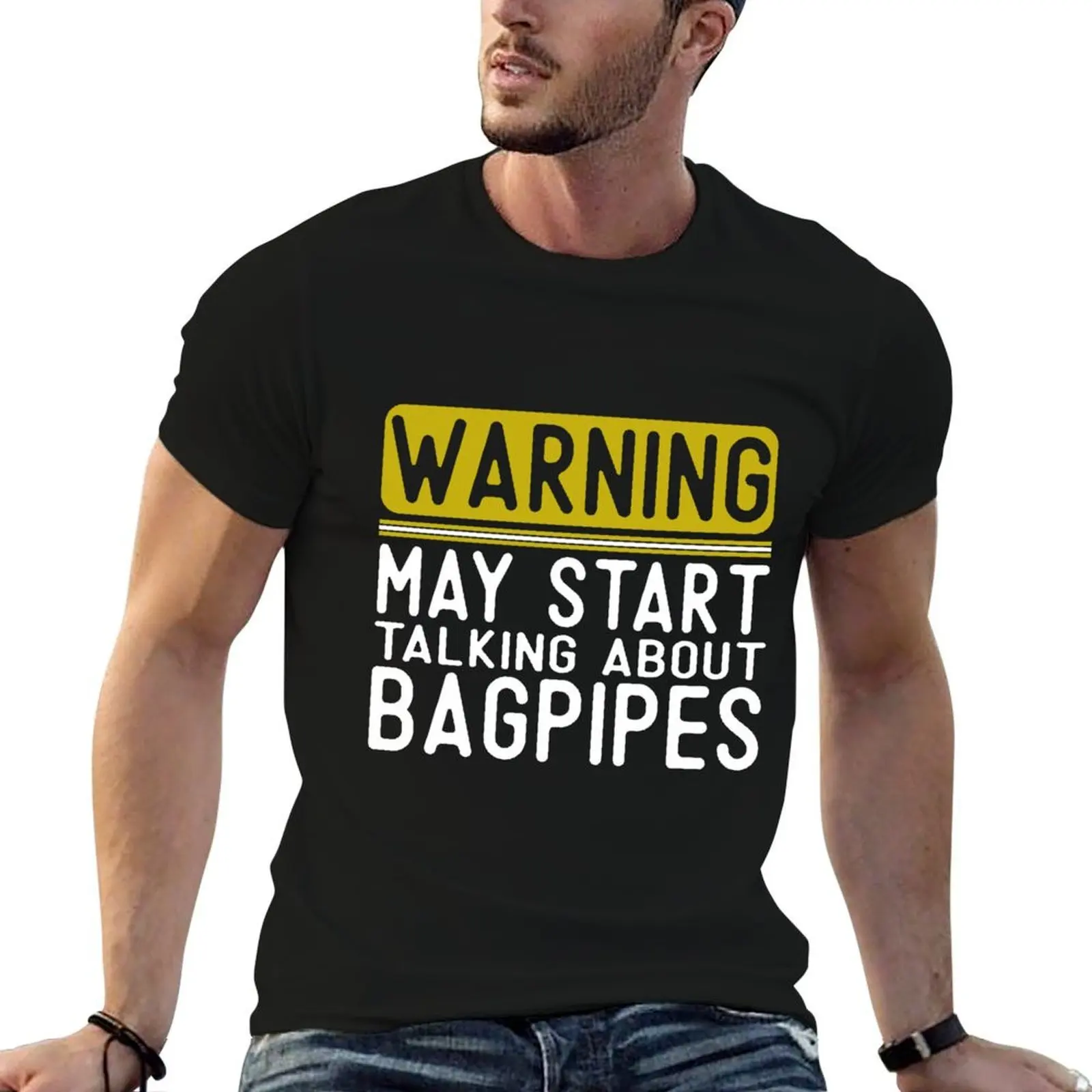 

Bagpipe Friends T-Shirt t shirts for man cotton funny man t shirts high quality luxury brand T-Shirt