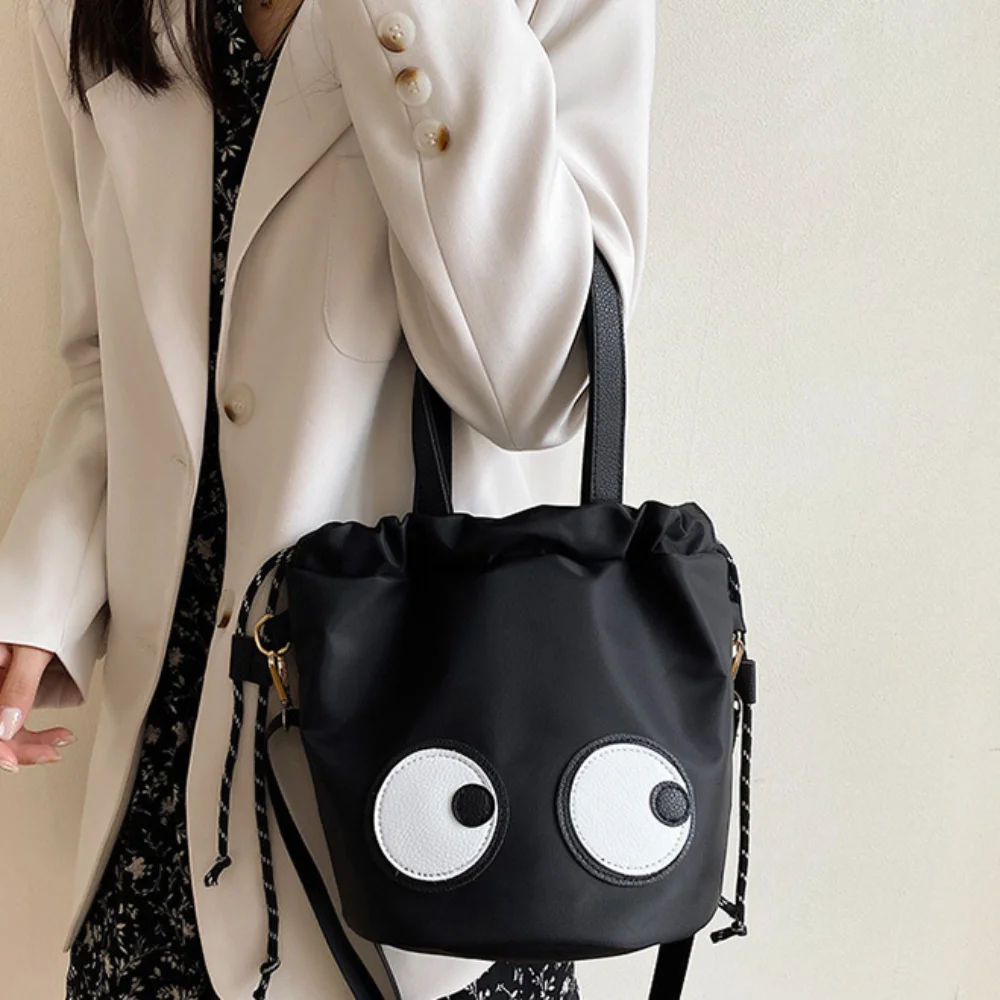 Cute and Fashionable Funny Shoulder Bag 2024 New Tangnier Leisure Handbag for Street Students Female Crossbody Bag