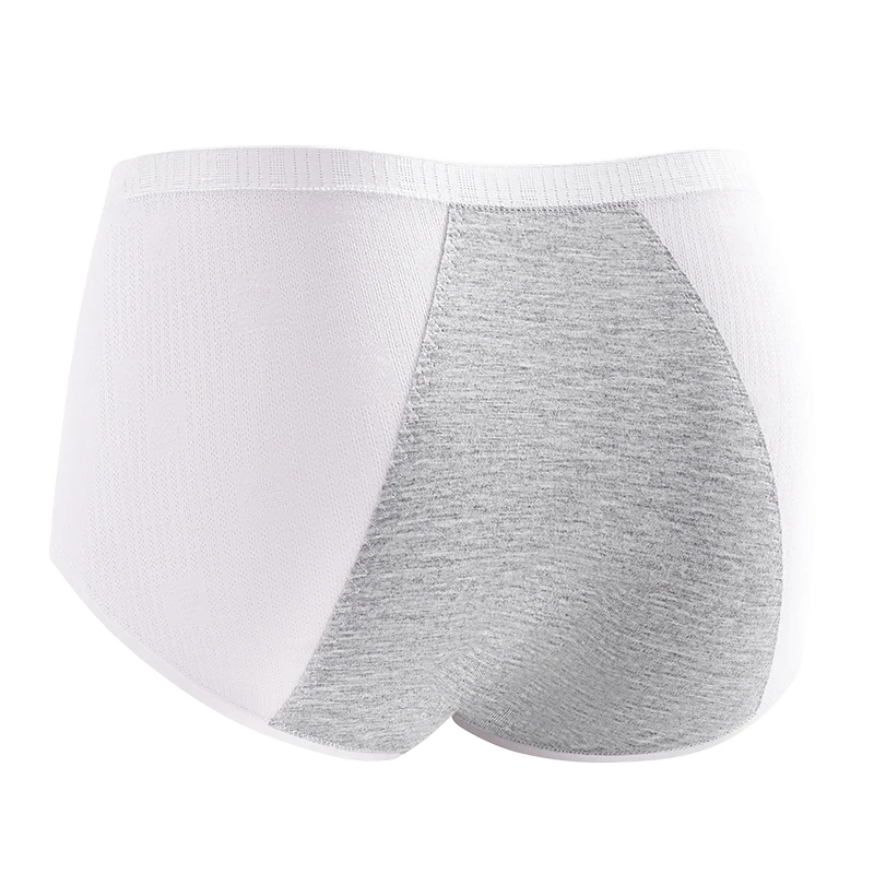 ملخصات سراويل النساء تنفس مانعة للتسرب سلس البول الثلاثي سراويل مجموعة حزمة المرأة سراويل داخلية قطنية فترة الملابس الداخلية سيدة #4