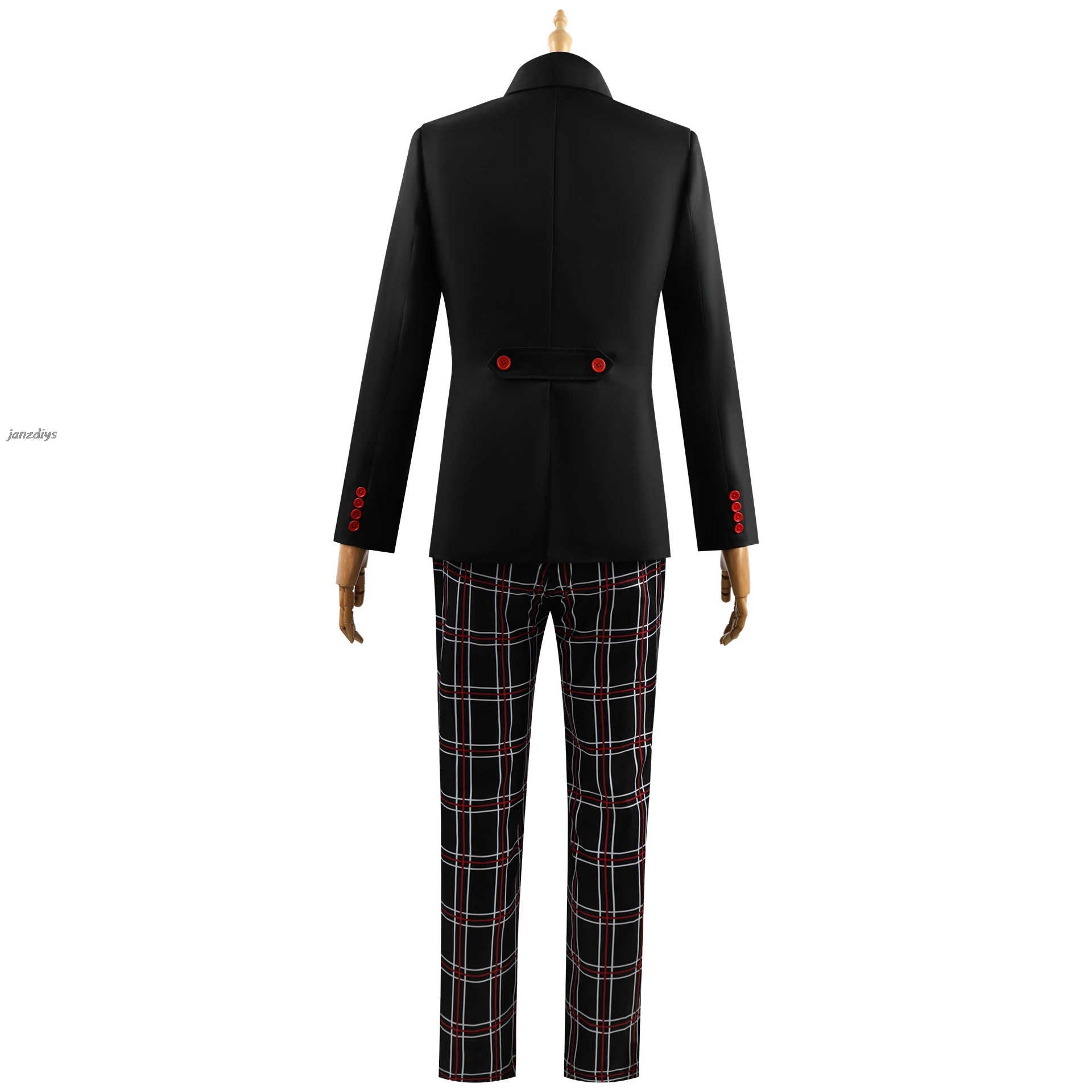 Gioco Persona 5 Amamiya Ren Kasumi Yoshizawa Cosplay uomo donna uniforme scolastica Unisex Halloween Suit Coat Party Black Uniform Set