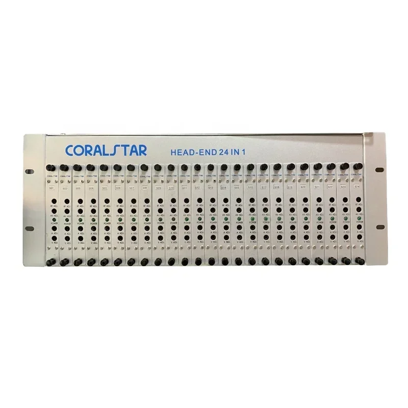 Customized professional hotel Tv Rf 24 Channel fixed modulator catv modulator