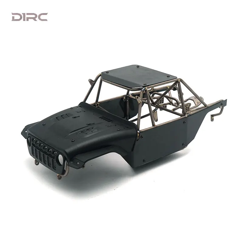 Telaio in lega di titanio 313mm interasse corpo shell per 1/10 RC Crawler Car VP Ripper AXIAL SCX10 II 90046 parti di aggiornamento