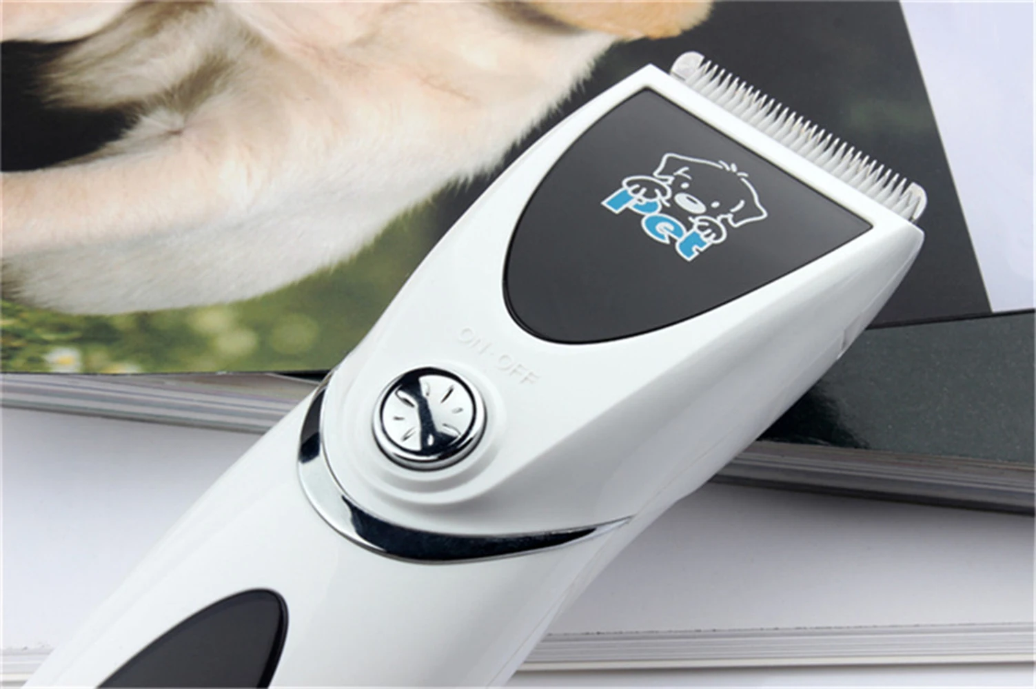 CP8000 Dog Hair Trimmer Pet Hair Clippers Pets Dogs Mover Haircut Shaver Machine for Cats Animals Hair Cutting