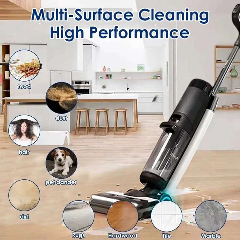 A44f-para tineco piso um s7 pro/s6 peças versão 1 sem fio molhado seco aspirador de pó peças reposição rolo escova filtro