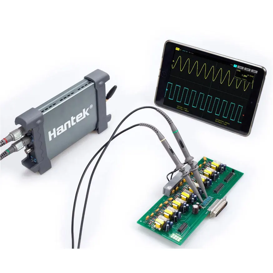 

Hantek USB Virtual Oscilloscope IDS1070A,Multi-touch Operation.WIFI Communication, PC/iPad/Windows