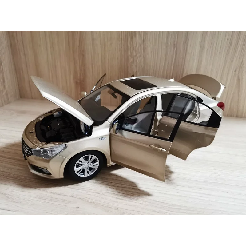 Modèle de voiture en alliage moulé sous pression, échelle 1:18, Original GAC Trumpchi GA3S, jouet de collection, cadeau, affichage Souvenir, ornement