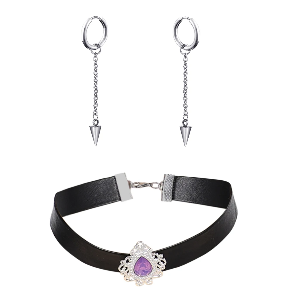 Fancy Dress Mira Earrings Necklace Cosplay For Women Jewelry 2025 Cartoon Demon Hunter of KPop Costume Accessories Halloween - Image 6