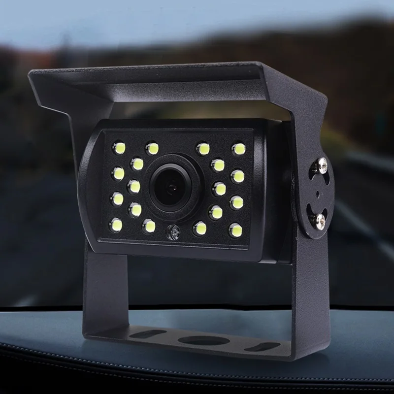 Car Rear View Camera for Truck Paking 12-24V Bus Night Vision Waterproof Reversing Camera for Monitor Easy Installation